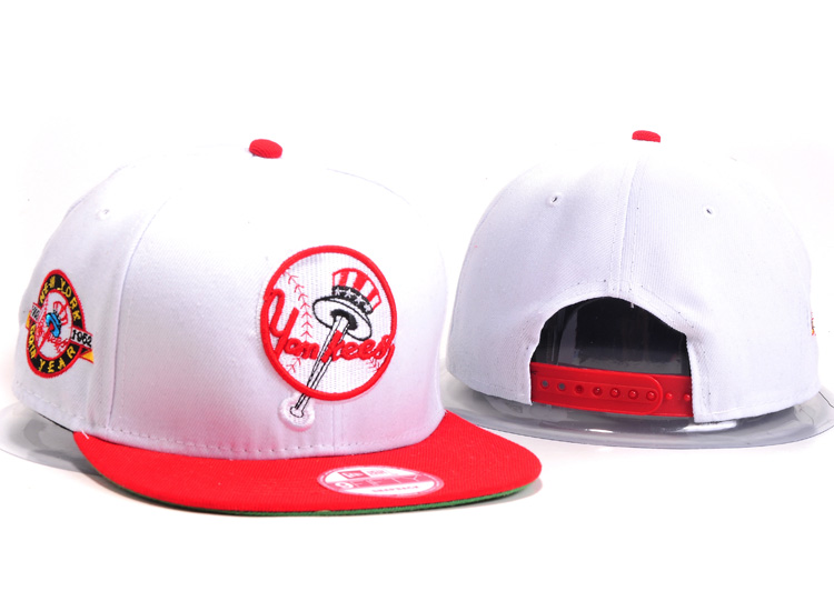 MLB New York Yankees NE Snapback Hat #52